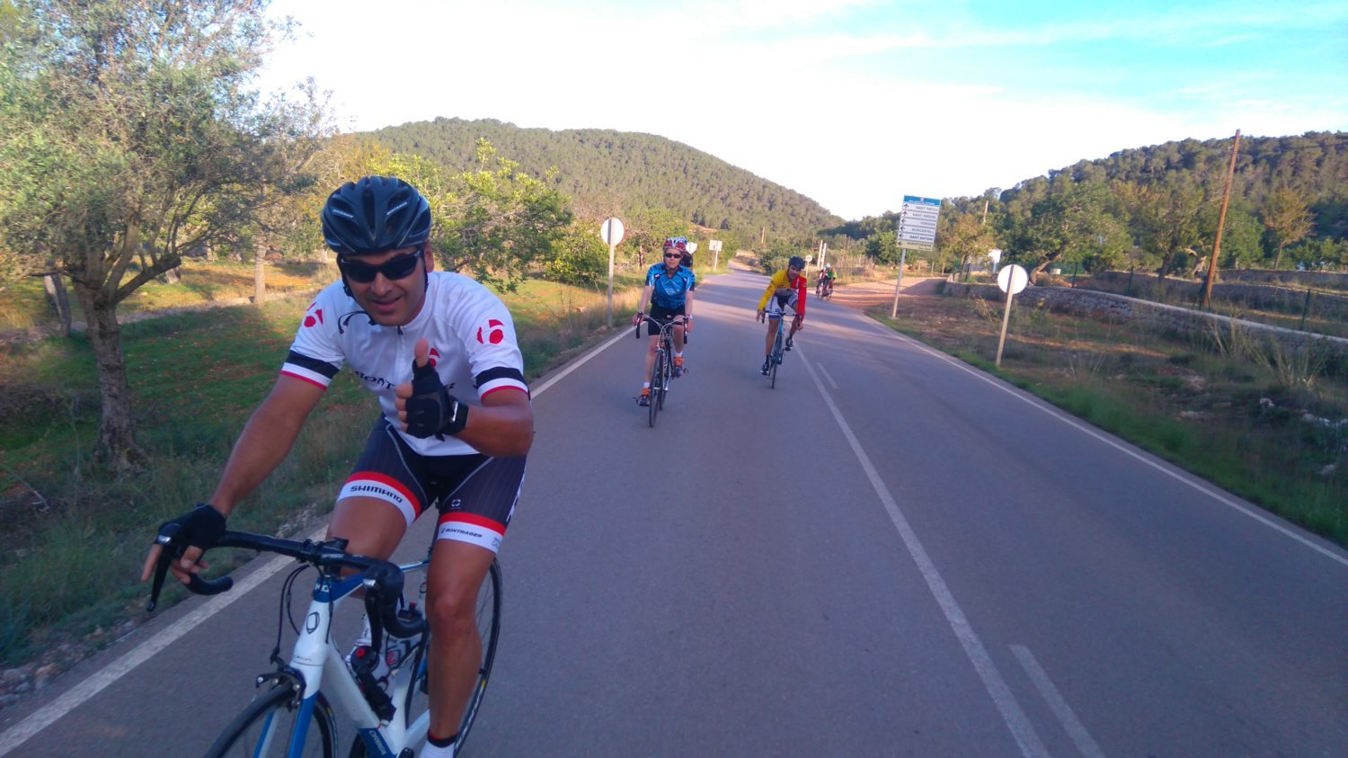 Rutas en bici de carretera en Ibiza